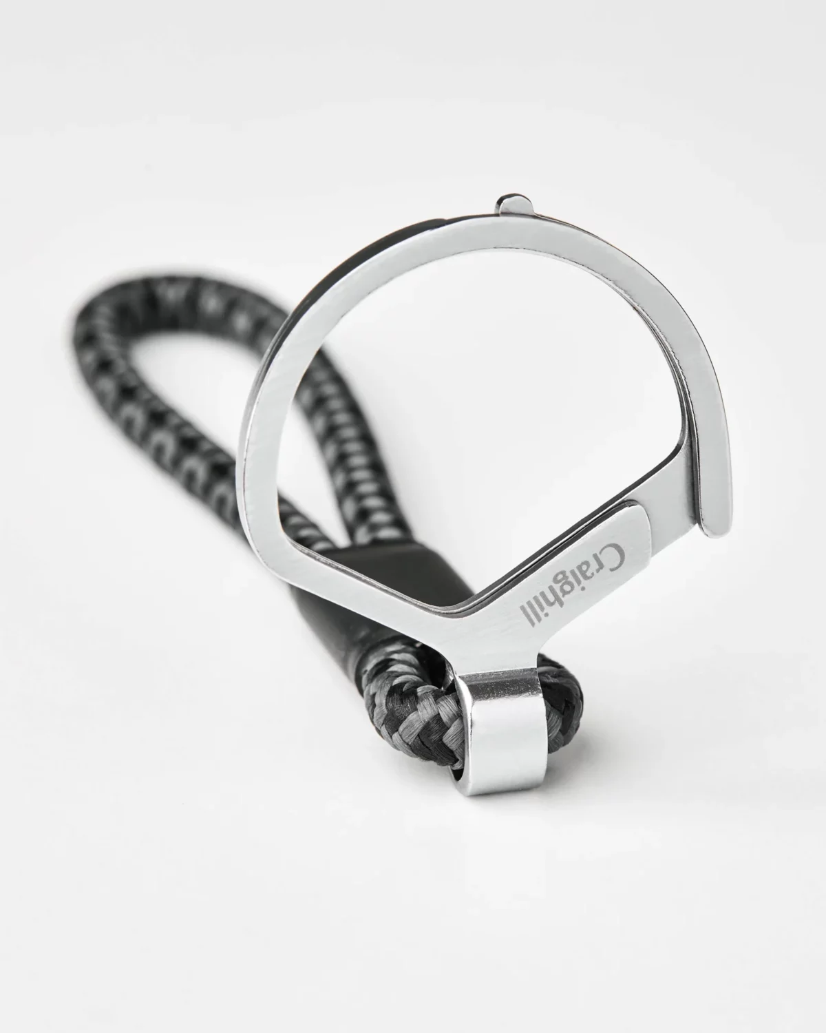 Craighill Rope Split Ring Schiefergrau lang, Detailansicht 5 | One Horizon