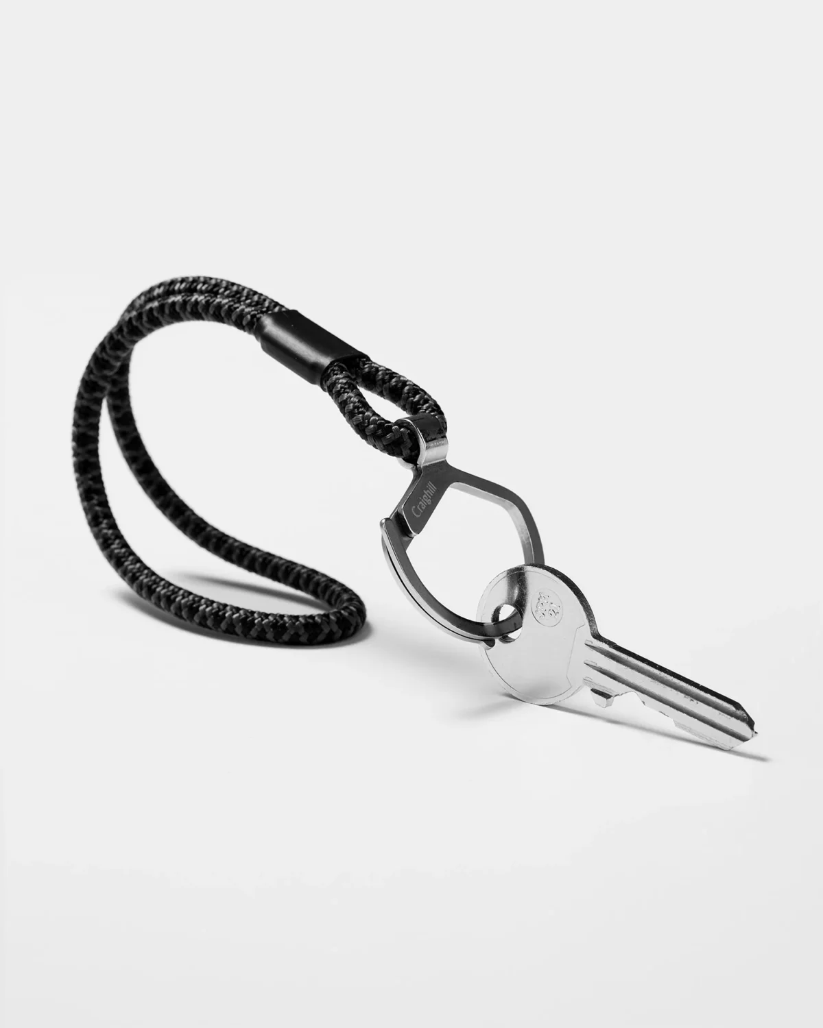Craighill Rope Split Ring Schiefergrau lang, Detailansicht 6 | One Horizon