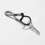 Craighill Rope Split Ring Schwarz & Weiss, Detailansicht 2 | One Horizon