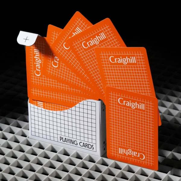 Playing cards - Orange