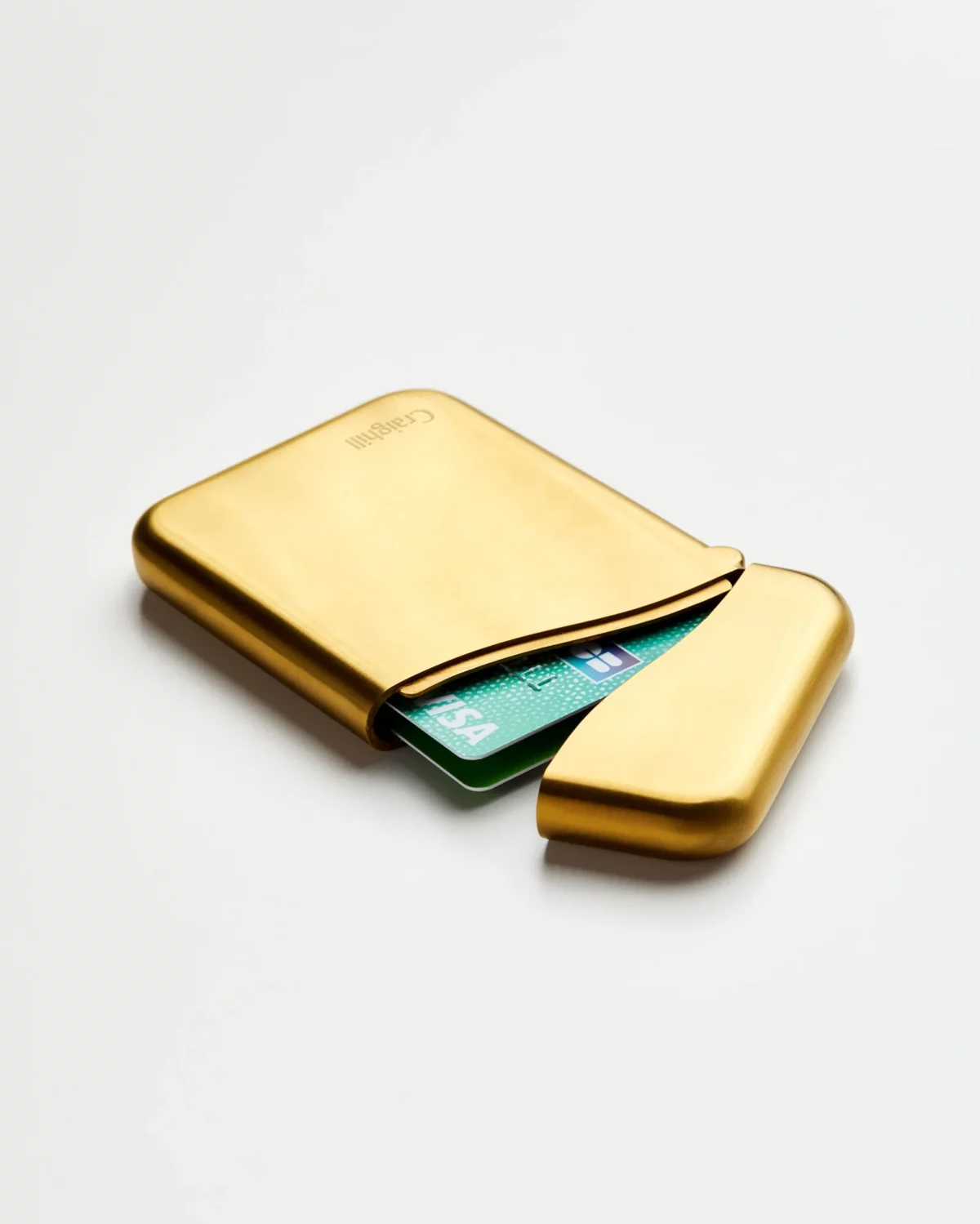 Craighill Summit Card Case Messing, Detailansicht 3 | One Horizon
