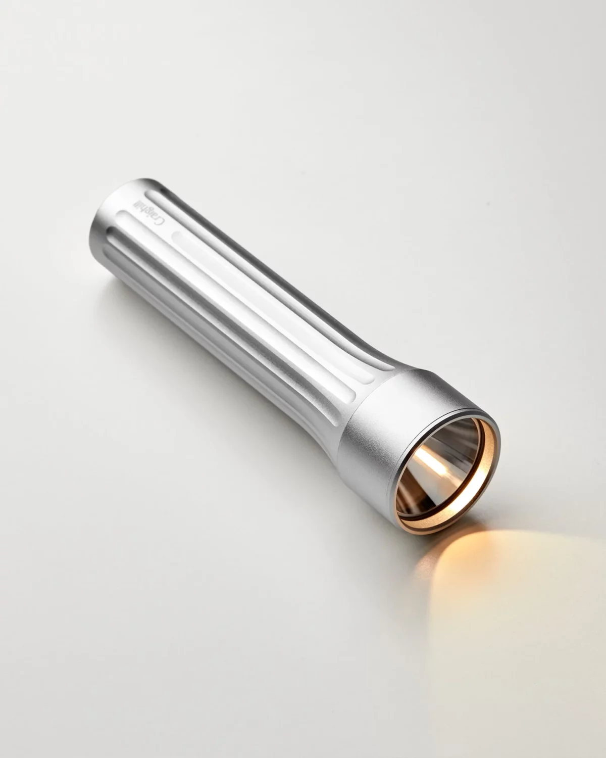 Craighill Temple Flashlight, Silver, Detail View 2 | One Horizon