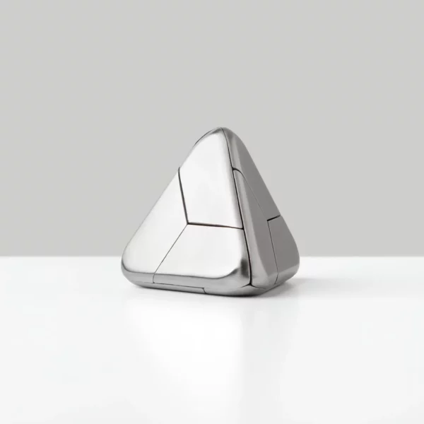 Puzzle Tetra 3D - Acier inoxydable