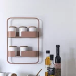 DesignBite Big Hug Spice Set Wall Shelf, Gray, Detail View 2 | One Horizon