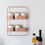 DesignBite Big Hug Spice Set Wall Shelf, Pink, Detail View 3 | One Horizon