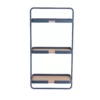DesignBite Big Hug Tall Wall Shelf, Midnight Blue | One Horizon