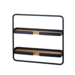 DesignBite Big Hug Low Wall Shelf, Midnight Blue | One Horizon