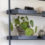 DesignBite Big Hug Low Wall Shelf, Midnight Blue, Detail View 3 | One Horizon