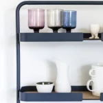 DesignBite Big Hug Low Wall Shelf, Midnight Blue, Detail View 6 | One Horizon