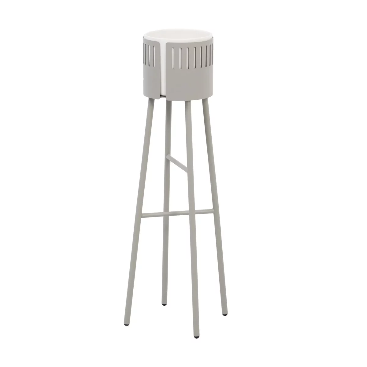DesignBite Blumentopfständer Grau Niedrig, Detailansicht 2 | One Horizon