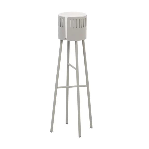 DesignBite Blumentopfständer Grau Niedrig, Detailansicht 2 | One Horizon