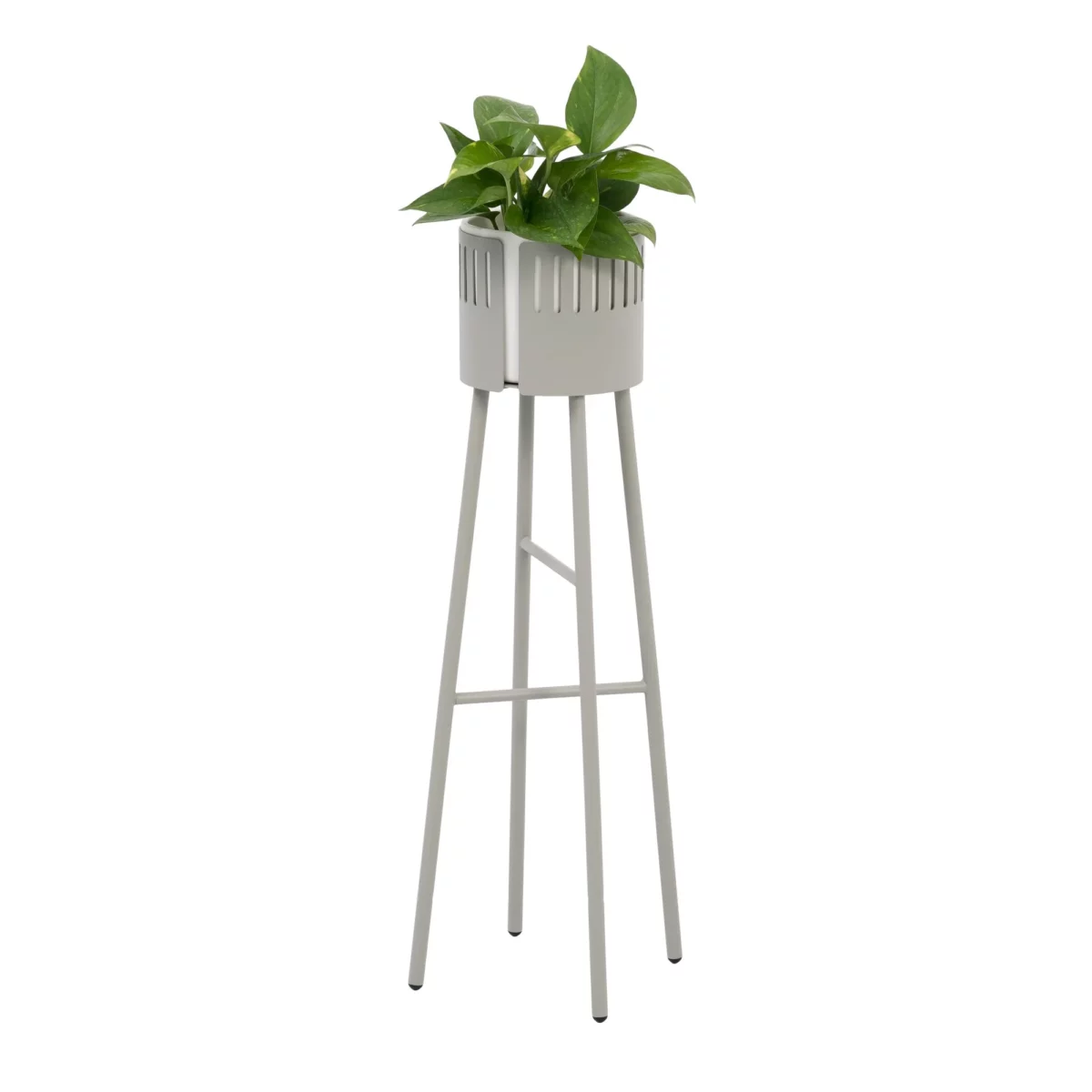 DesignBite Blumentopfständer Grau Niedrig, Detailansicht 3 | One Horizon