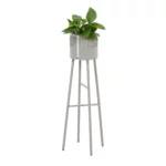 DesignBite Blumentopfständer Grau Niedrig, Detailansicht 3 | One Horizon
