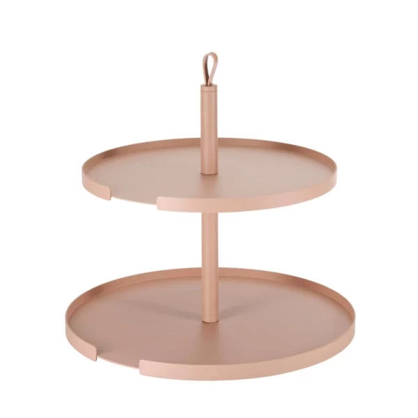 Etagere - 2 Ebenen - Altrosa