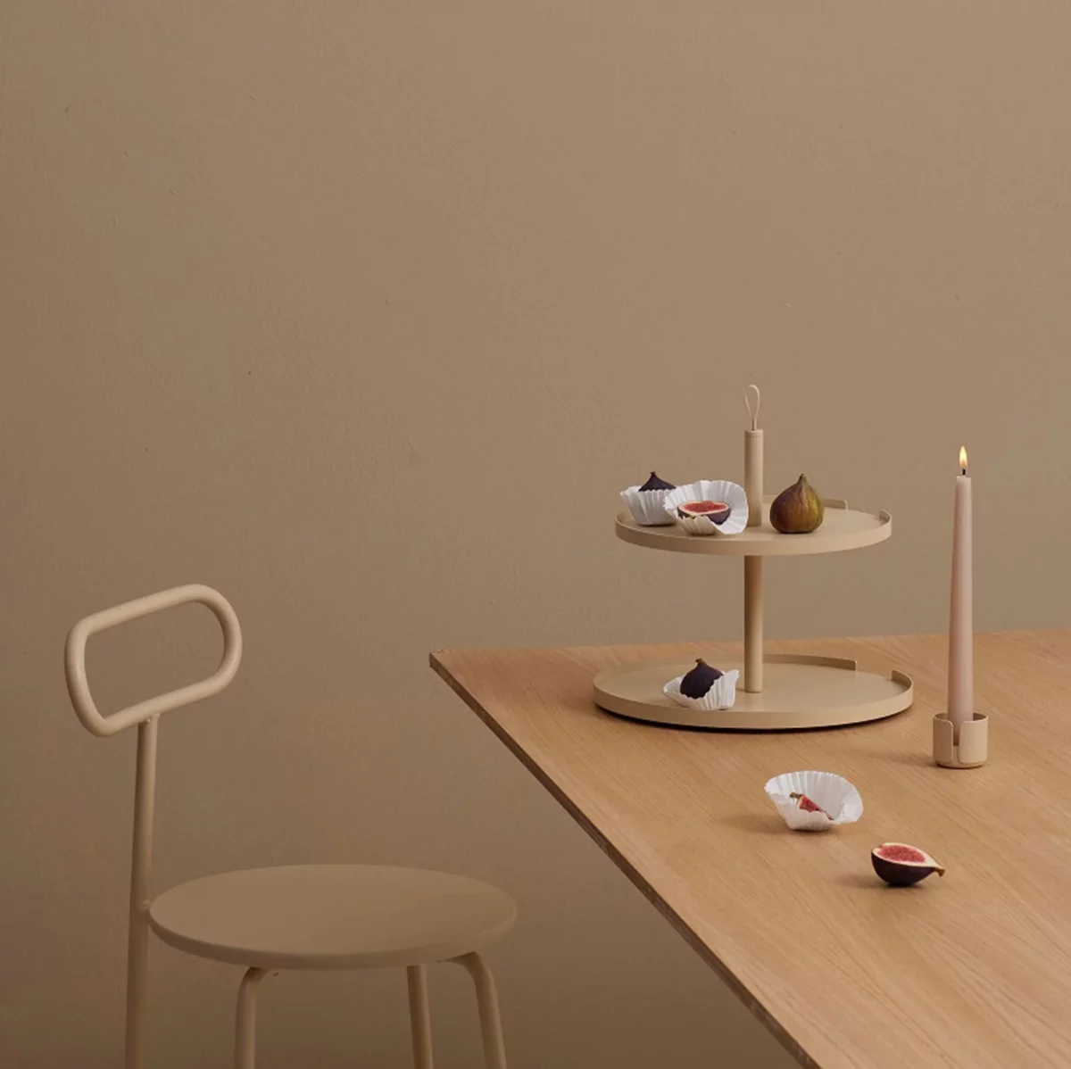 DesignBite Etagere - 2 Ebenen Latte, Detailansicht 3 | One Horizon