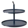 DesignBite Etagere - 2 Ebenen Mitternachtsblau, Detailansicht 2 | One Horizon