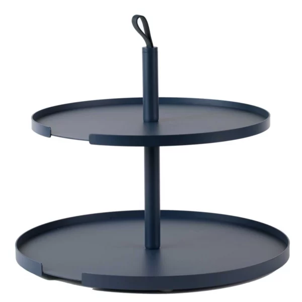 DesignBite Etagere - 2 Ebenen Mitternachtsblau, Detailansicht 2 | One Horizon