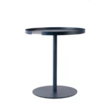 Table d'appoint ronde 36 cm Bleu