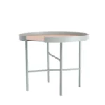DesignBite : table d'appoint et de salon ronde, grise | One Horizon