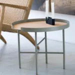 DesignBite : table d'appoint et table basse ronde, grise, vue détaillée 4 | One Horizon