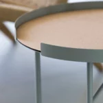 DesignBite : table d'appoint et de salon ronde, grise, vue détaillée 5 | One Horizon