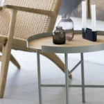 DesignBite : table d'appoint et de salon ronde, grise, vue détaillée 7 | One Horizon
