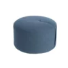 DesignBite Pouf rond bleu | One Horizon