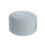 DesignBite Runder Pouf Sitzhocker Grau | One Horizon