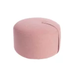 DesignBite Runder Pouf Sitzhocker Rosa | One Horizon