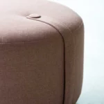 DesignBite Runder Pouf Sitzhocker Rosa, Detailansicht 2 | One Horizon