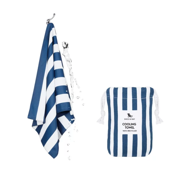 Cooling Towel CABANA - Navy
