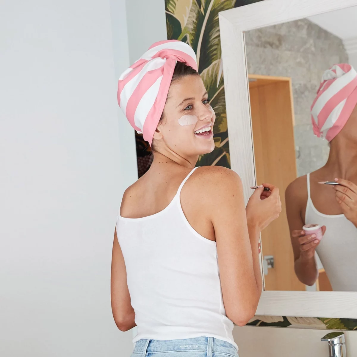 Dock & Bay Hair Wrap Malibu Pink, Detailansicht 4 | One Horizon
