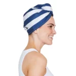 Dock & Bay Hair Wrap Navy | One Horizon