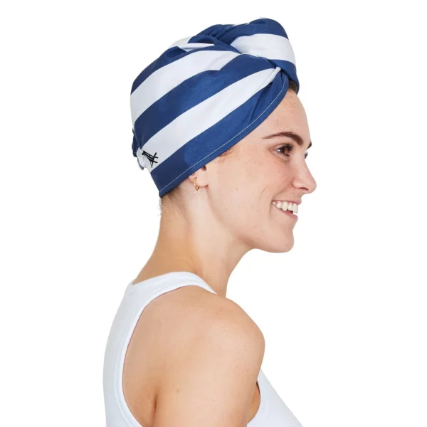 Hair Wrap - Navy