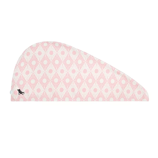 Haarturban Waffle - Diamond Pink