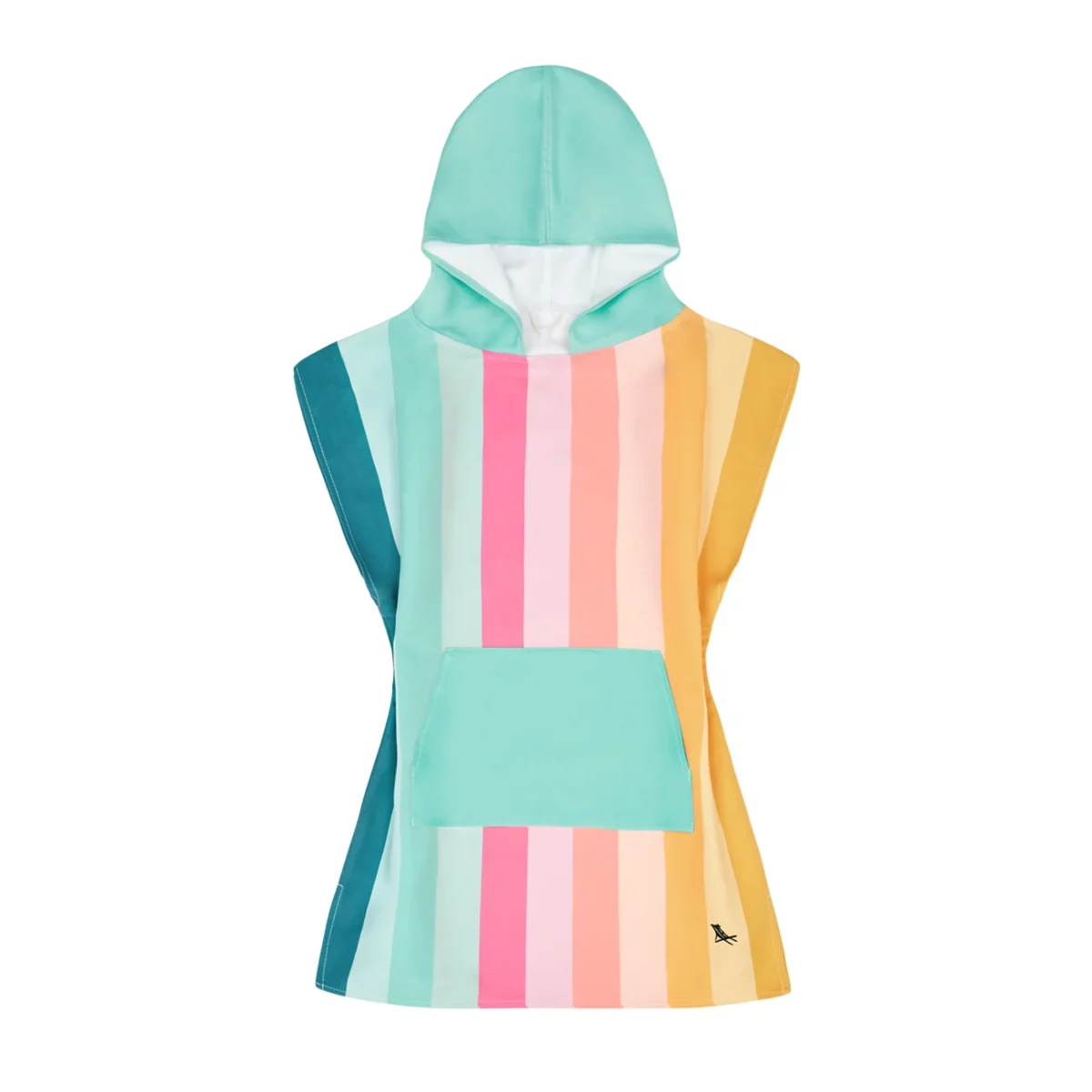 Dock & Bay Kids' Beach Poncho "Coastal Candy," Detailed View 2 | One Horizon