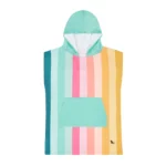 Dock & Bay Kids' Beach Poncho "Coastal Candy," Detail View 3 | One Horizon