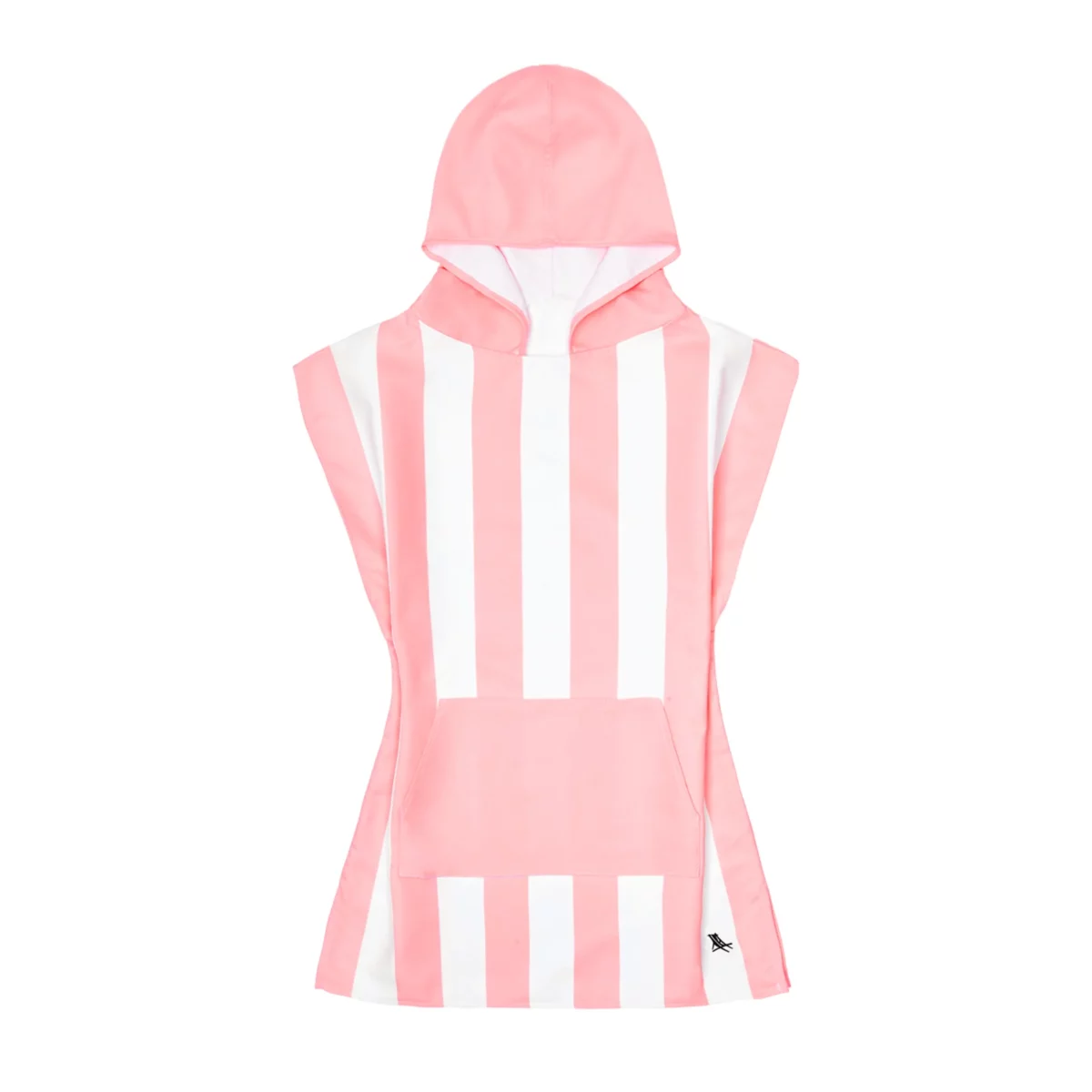 Dock & Bay Kids' Malibu Pink Beach Poncho, Detail View 2 | One Horizon
