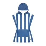 Dock & Bay Kids' Beach Poncho in Whitsunday Blue, Detail View 2 | One Horizon