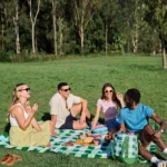 Dock & Bay Picknick-Decke Apple Tart, Detailansicht 3 | One Horizon