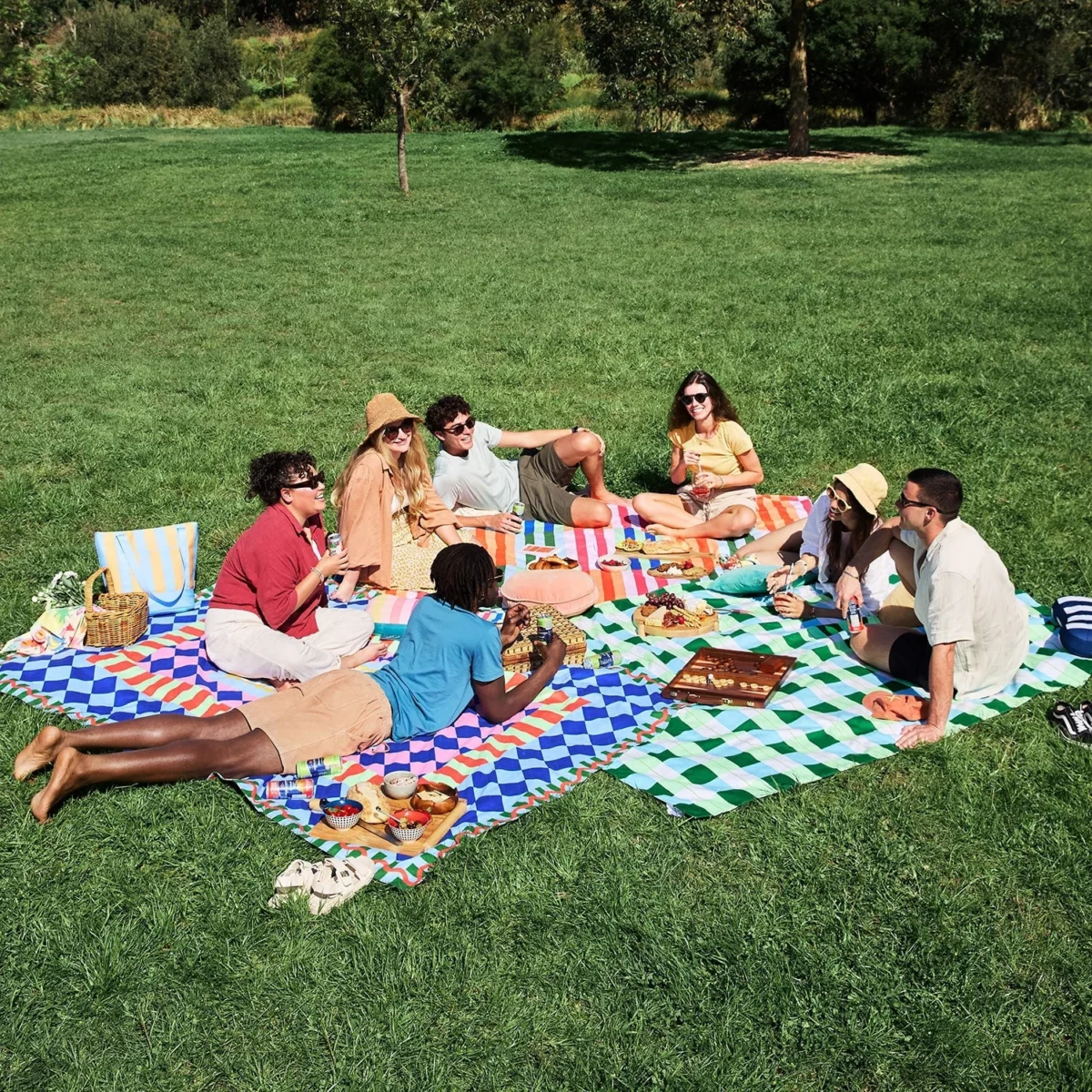 Dock & Bay Picknick-Decke Apple Tart, Detailansicht 5 | One Horizon