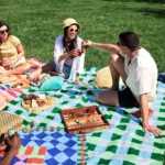 Dock & Bay Picknick-Decke Apple Tart, Detailansicht 6 | One Horizon