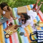 Dock & Bay Picknick-Decke Candy Stripes, Detailansicht 4 | One Horizon