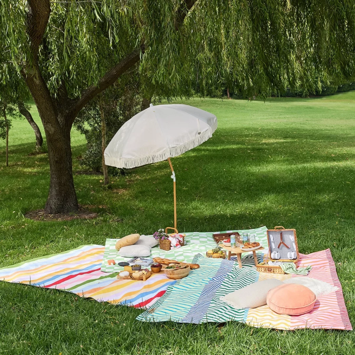 Dock & Bay Picknick-Decke Candy Stripes, Detailansicht 5 | One Horizon