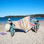 Dock & Bay Picknick-Decke Candy Stripes, Detailansicht 7 | One Horizon