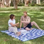 Dock & Bay Picknick-Decke Navy L, Detailansicht 7 | One Horizon
