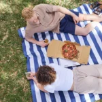 Dock & Bay Picknick-Decke Navy L, Detailansicht 8 | One Horizon