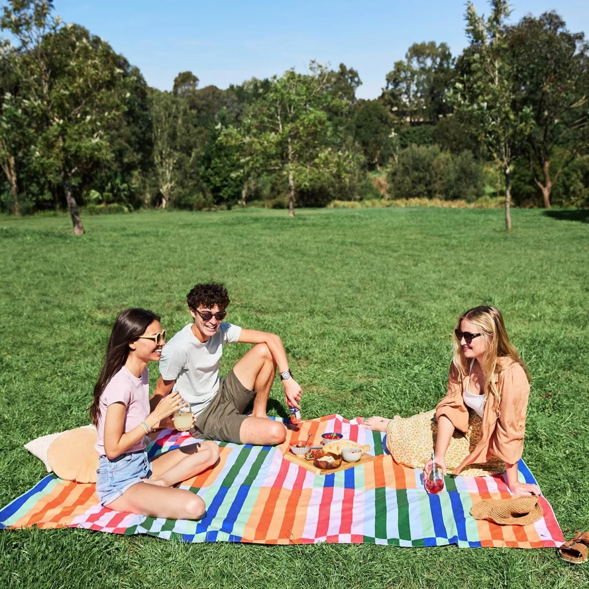 Dock & Bay Picknick-Decke Sugar Sorbet, Detailansicht 2 | One Horizon