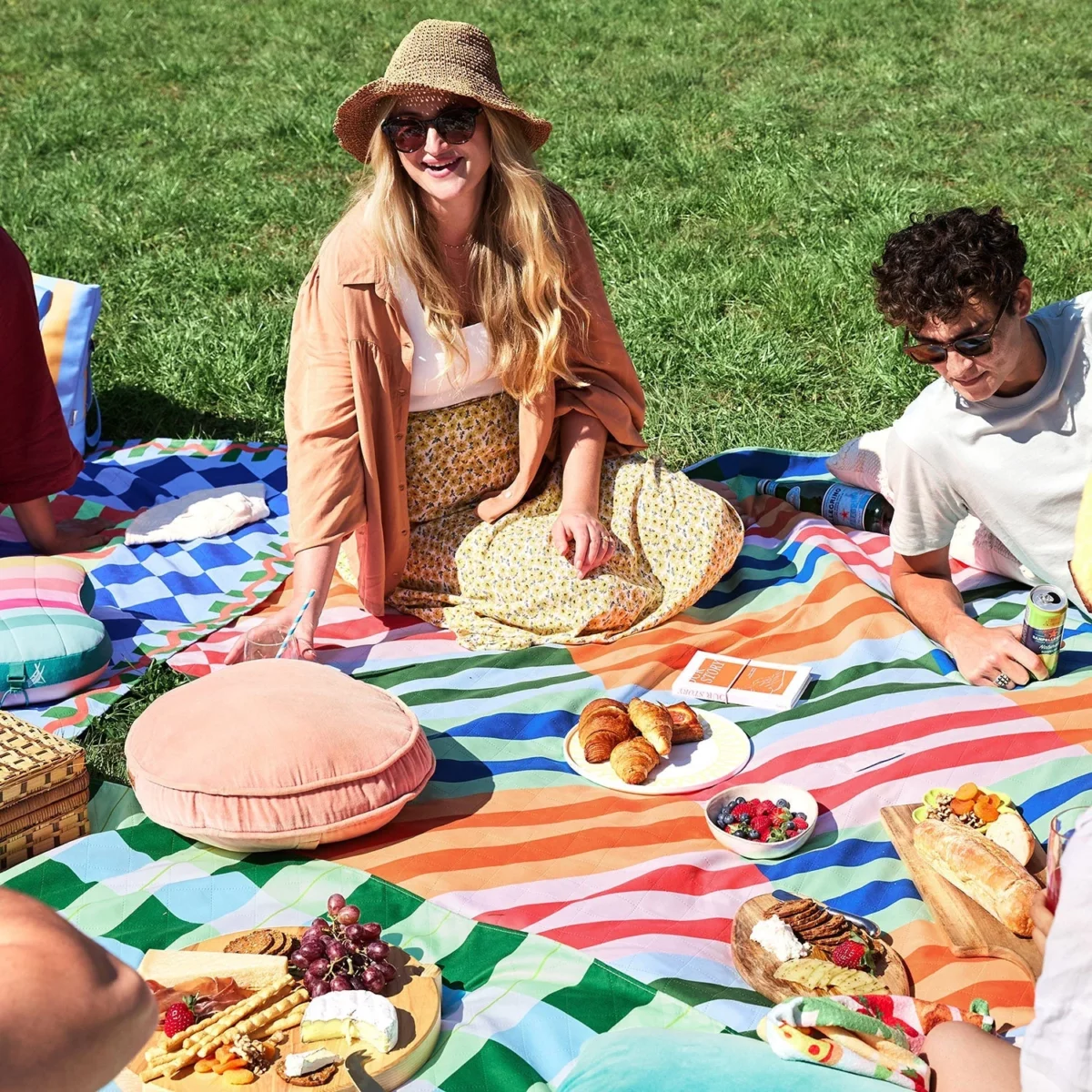 Dock & Bay Picknick-Decke Sugar Sorbet, Detailansicht 8 | One Horizon