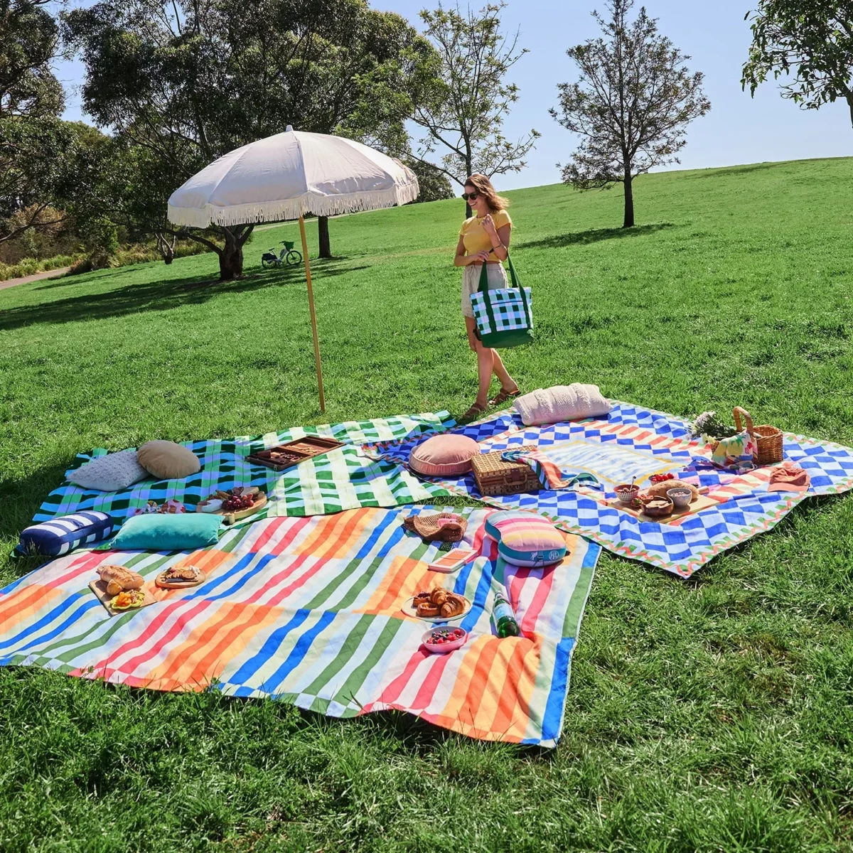 Dock & Bay Picknick-Decke Sugar Sorbet, Detailansicht 9 | One Horizon